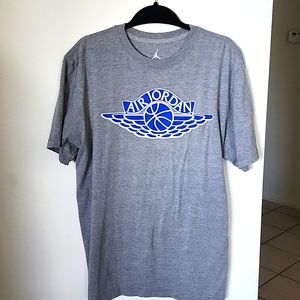 Grey Air Jordan shirt
